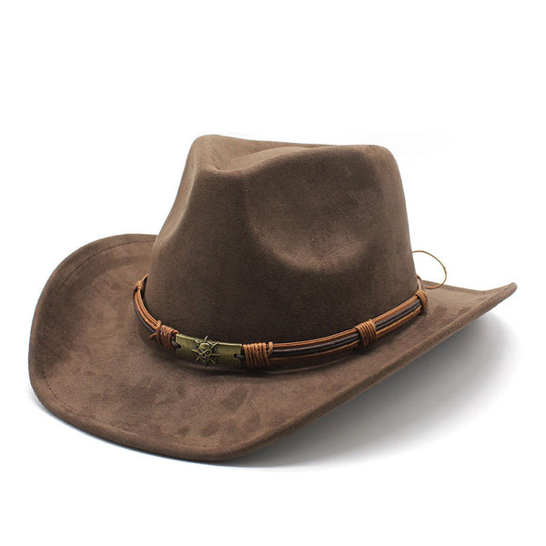 suede cowboy hat